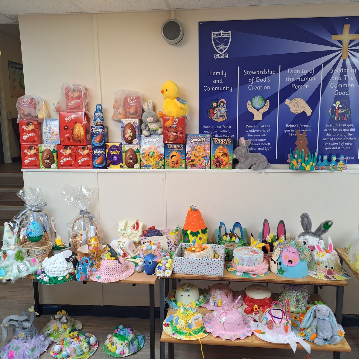 Well this is going to be almost impossible...choosing winners for our Easter Bonnet and Egg Decorating competition when the standards are this high! Incredible effort 🙌🐣🥚😍✝️ #PTA #Bonnets #Eggs #youareallwinners