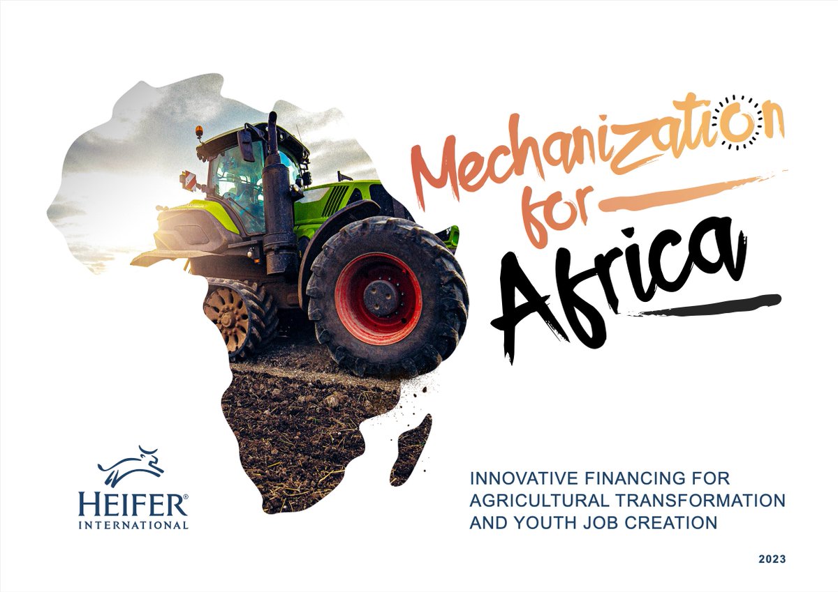 Impressive results from the @Heifer Africa Mechanization Africa Report being launched in Nairobi yesterday. 104 tractors drove over 21k smallholder farmers in Kenya, Nigeria and Uganda to a 227% boost in incomes, and increased land size under cultivation by 54% (from 4.8ha to…