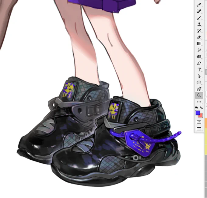 青 