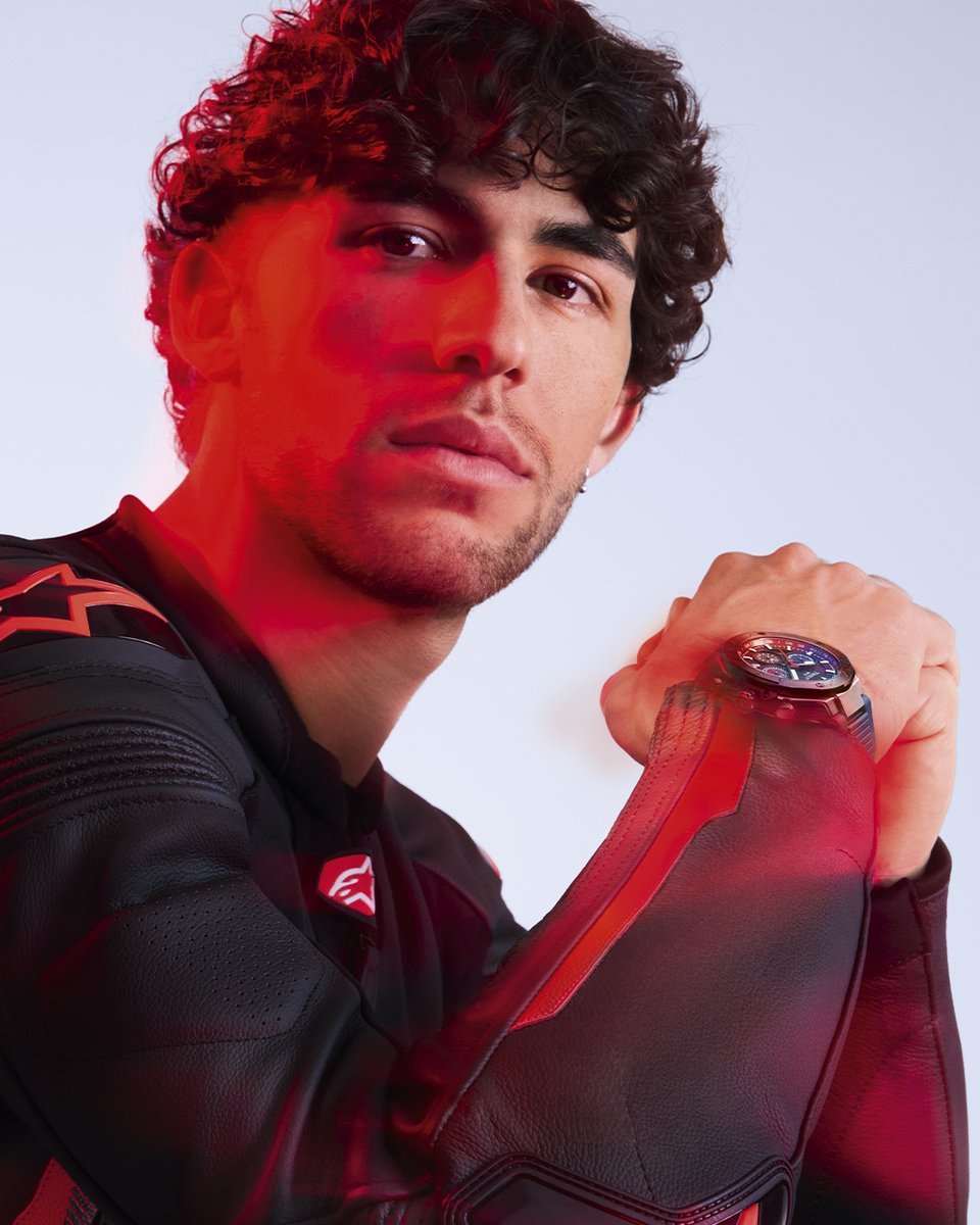 From early beginnings on a bike to claiming the Moto2 world championship, Enea Bastianini's journey reflects relentless passion and commitment. With his fearless spirit and dedication to excellence, he embodies the precision and style of the Tissot T-Race collection.