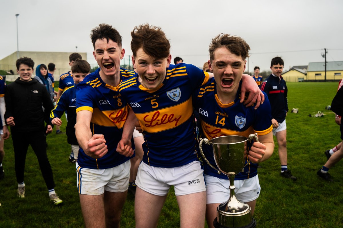 Congratulations to our U16B hurlers who won the county final today against Hamilton High School, with a score line of 2-11 to 1-10. A great victory after a hard fought match! 👏🏆