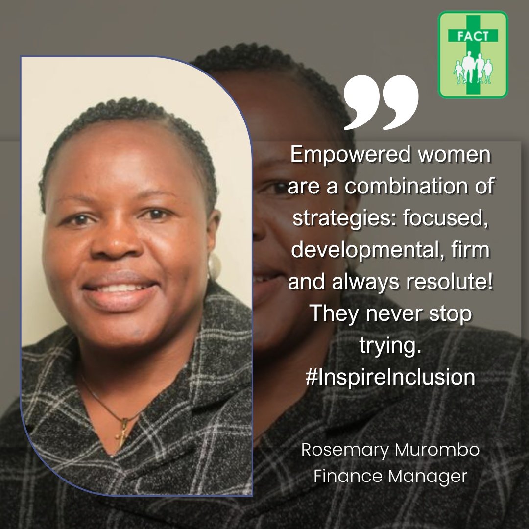 Empowered women are a combination of strategies: focused, developmental, firm, and always resolute! They never stop trying.- Rosemary Murombo #InspireInclusion #investinwomen #IWD2024 #WomensHistoryMonth