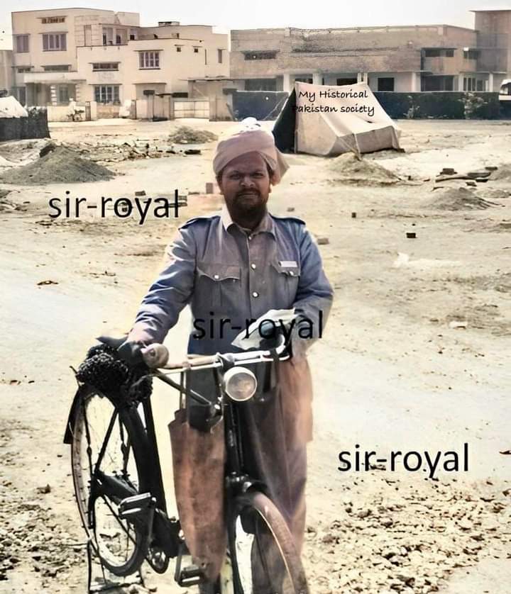 The post man #Lahore in 1959
#HistoricalWonders
#historical