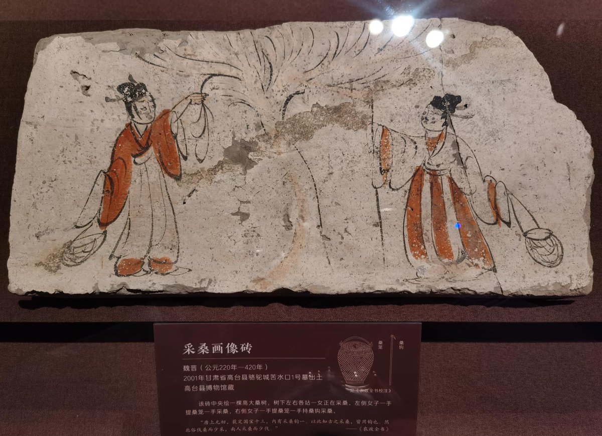 Some brick paintings from the Southern and Northern Dynasties
