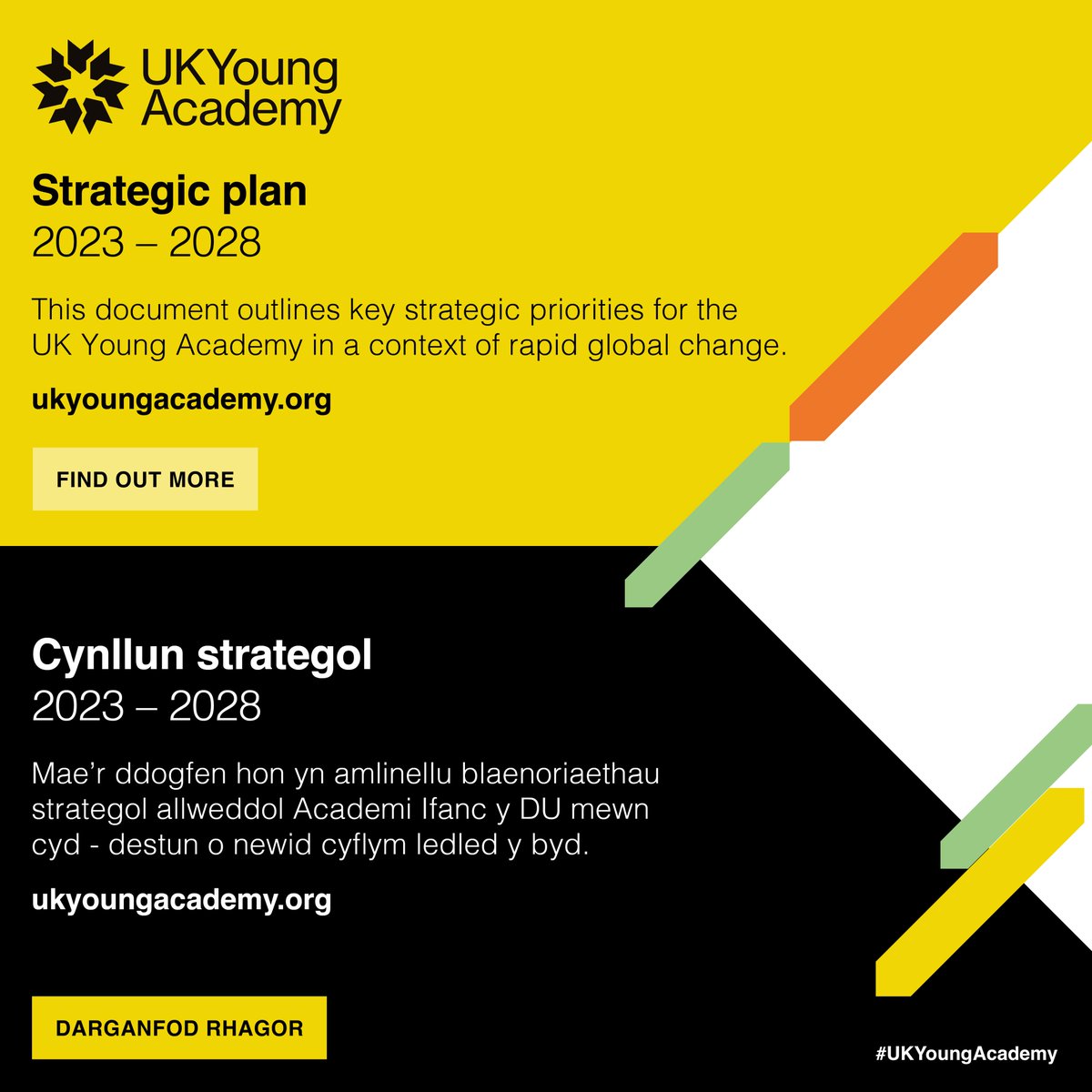 🌟Big news! Yesterday, we shared our first Strategic Plan (2023 – 2028) alongside our incredible members. This roadmap charts the course for the #UKYoungAcademy's first five years! The best bit? It's developed by our talented members. It includes our vision, mission, principles,