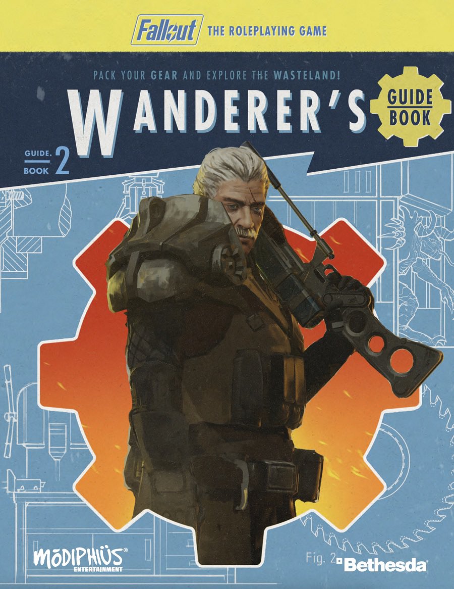 Fallout: The Roleplaying Game Wanderers Guide Book 5d-blog.com/fallout-the-ro… @Modiphius @DriveThruRPG