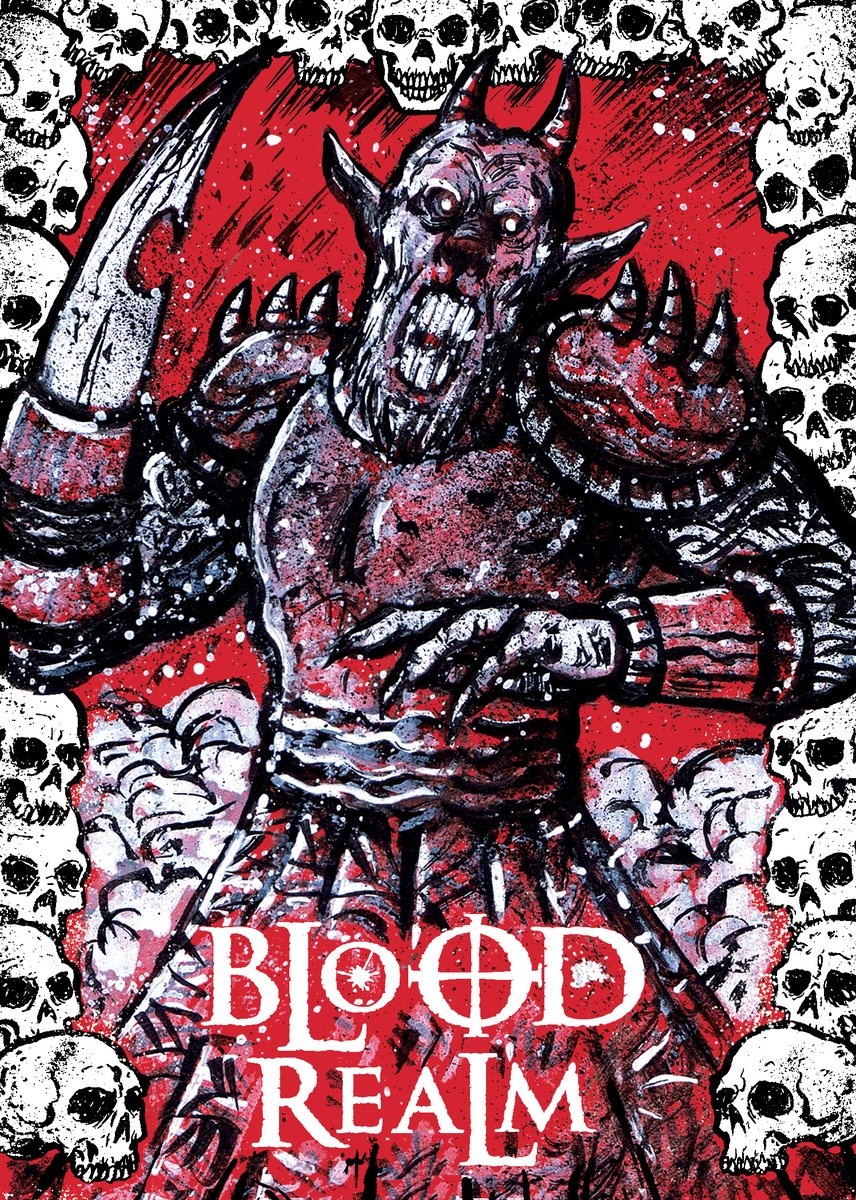 The BLOOD REALM Campaign launches TONIGHT at 8PM EST! indiegogo.com/projects/blood… This is the last chance to sign up for the Prelaunch to lock-in the first official Blood Realm trading card after you back the campaign!