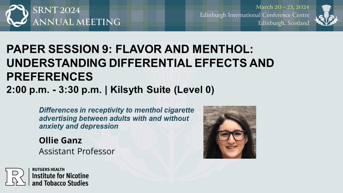 Rutgers Institute for Nicotine & Tobacco Studies tweet media