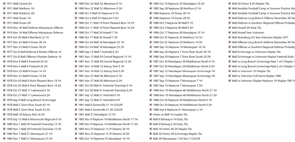 FootballFilmsForever (@fbfilmdigital) on Twitter photo Over 100 Football Reels converted the last 2 days... Only a few thousand more to go, and loving every one! Over 100 Football Reels converted the last 2 days... Only a few thousand more to go, and loving every one!