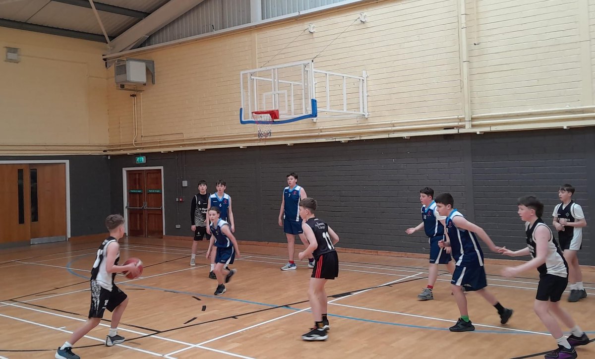 Basketball;1st Year 🏀 Plate QF; Well done to our 1st year basketball team who won 49 - 20 against Meanscoil Gharman.There were great performances from Leon Purcell & Conor O’Hara who helped overcome a resilient Meanscoil Gharman to record an impressive victory away from home⚫️⚪️