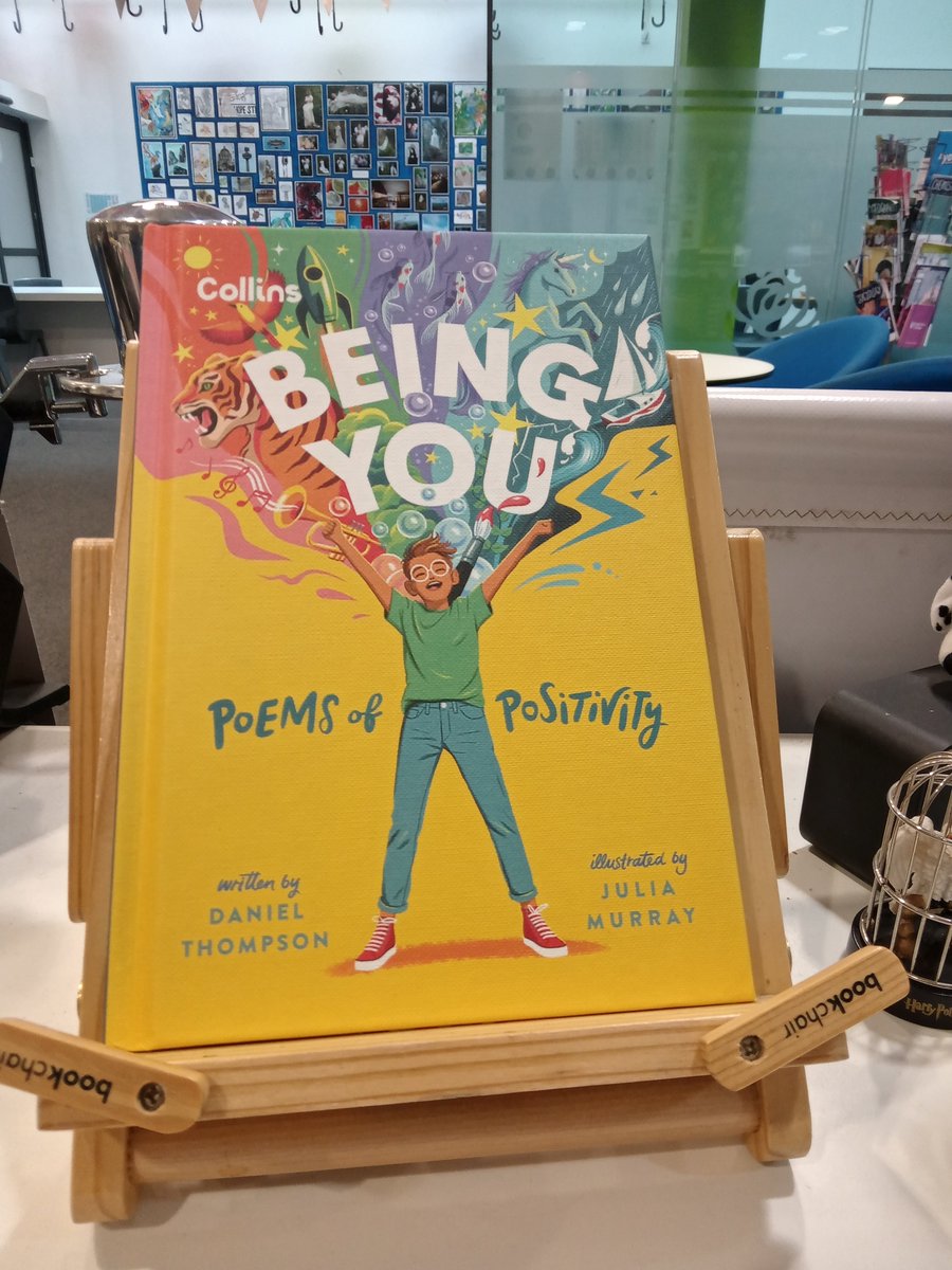 Happy #WorldPoetryDay 'Being You' poems of positivity @AuthorDThompson @HarperCollins @HarperCollinsCh