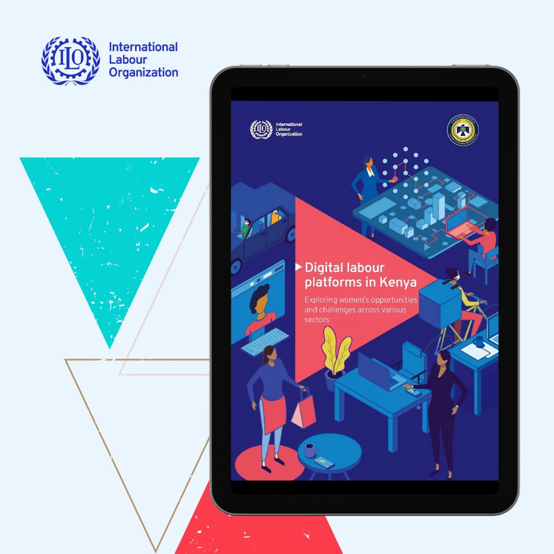 New @ilo report highlights the double-edged sword of digital labour platforms in 🇰🇪#Kenya for women: opening doors to new opportunities but also presenting unique challenges. Full insights inside ➡️ bit.ly/3TugLnG #DigitalDivide #GenderGaps