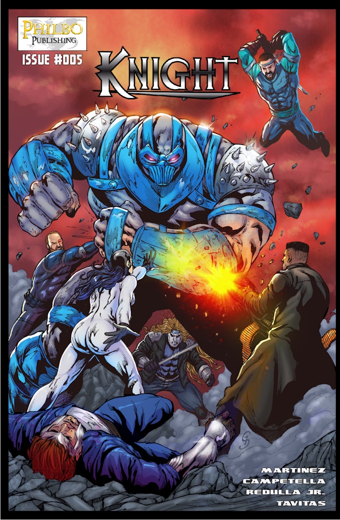 Guido Martinez - Indie comic writer & letterer (@g_mart8) on Twitter photo Last days! Knight #5 is at 81%. Please check it out if you haven't! A fantasy themed superhero book packed with action, thrills, and magic! Pls share! kck.st/4c7briT #kickstarter
<a href="/Marcel_Dupree/">Marcel Dupree</a> <a href="/gauravsketches/">Gaurav Shrivastava</a> <a href="/elizibar/">the real elizibar</a> <a href="/jeremylottdiary/">Jeremy Lott has a children's book for you</a> <a href="/PublicationOmen/">Omen Publications</a> @nbhdcomicshow Last days! Knight #5 is at 81%. Please check it out if you haven't! A fantasy themed superhero book packed with action, thrills, and magic! Pls share! kck.st/4c7briT #kickstarter
<a href="/Marcel_Dupree/">Marcel Dupree</a> <a href="/gauravsketches/">Gaurav Shrivastava</a> <a href="/elizibar/">the real elizibar</a> <a href="/jeremylottdiary/">Jeremy Lott has a children's book for you</a> <a href="/PublicationOmen/">Omen Publications</a> @nbhdcomicshow