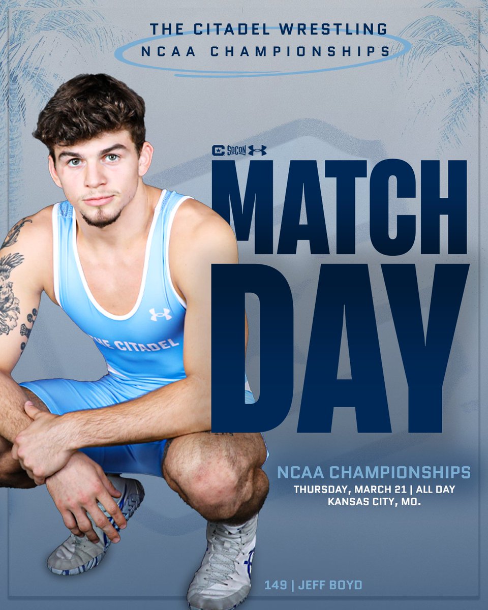 Following a brilliant season on the mat, our very own Jeff Boyd aims to make some noise at the national level...the NCAA Wrestling Championships officially launch today! 🆚: @NCAAWrestling Championships ⏰: Noon ET 🏟️: T-Mobile Center 📌: Kansas City, Mo. 💻: ESPNU #NextDogUp