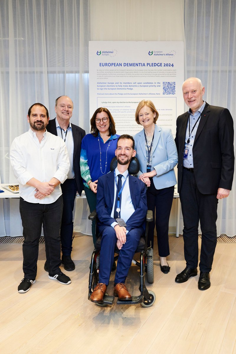 Thank you @MetzTilly for hosting our European Parliament Reception and signing the Dementia Pledge! Other MEPs and candidates standing in the #EUElections2024 please sign it too. See: bit.ly/DementiaPledge… or tweet your support for #DementiaPledge2024 #DementiaNeedsEU!