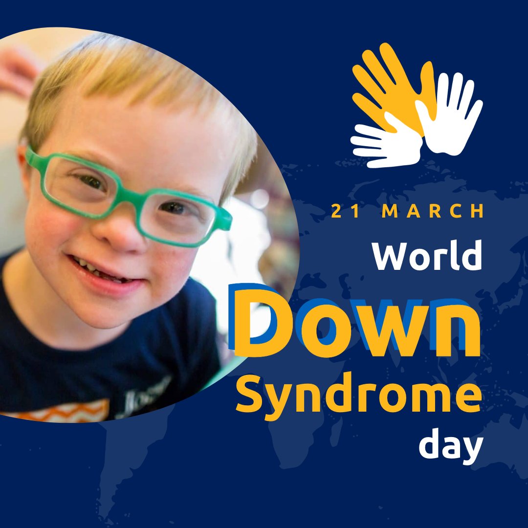 On this day, we come together to celebrate the remarkable achievements, strength, and resilience of individuals with Down syndrome. Today, we honor their journeys, their accomplishments, and the joy they bring to our lives. #WorldDownSyndromeDay