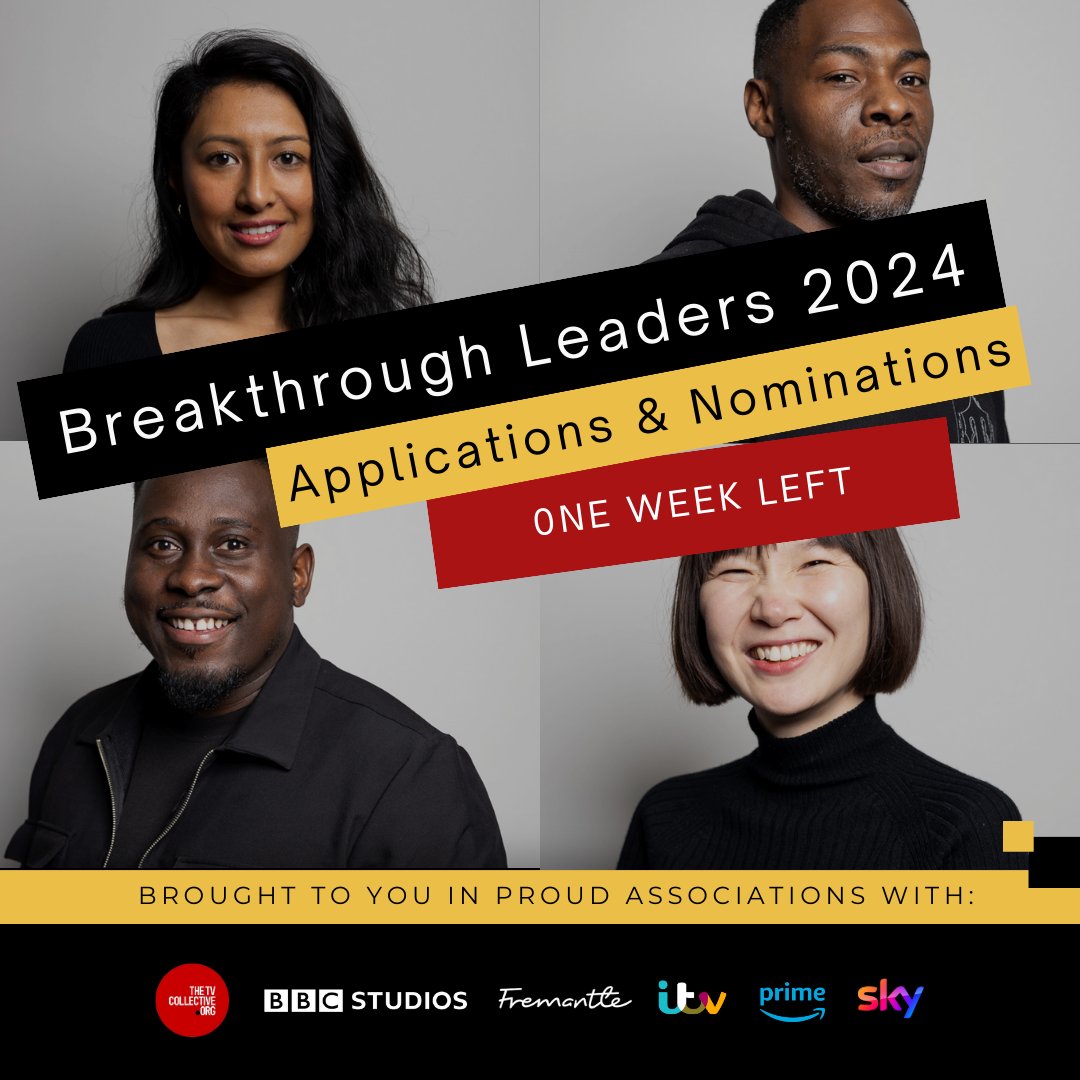 Just ONE week left to apply for the Breakthrough Leaders Programme and unlock your full potential. Join a community of driven individuals ready to make an impact. Apply now before it's too late! Link in bio. #BreakthroughLeaders #ApplyNow #MakeAnImpact