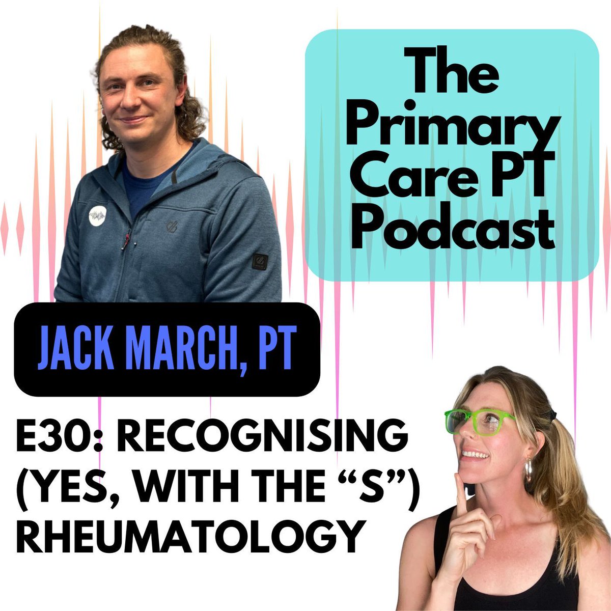 New on the Podcast!  Jack March joins 'The Primary Care PT Podcast' to discuss all things RHEUMATOLOGY on this episode

Listen Now:  buff.ly/48bZrK6 

#podcast #rheumatology #primarycare #physicaltherapy #holisticcare #wholepersoncare