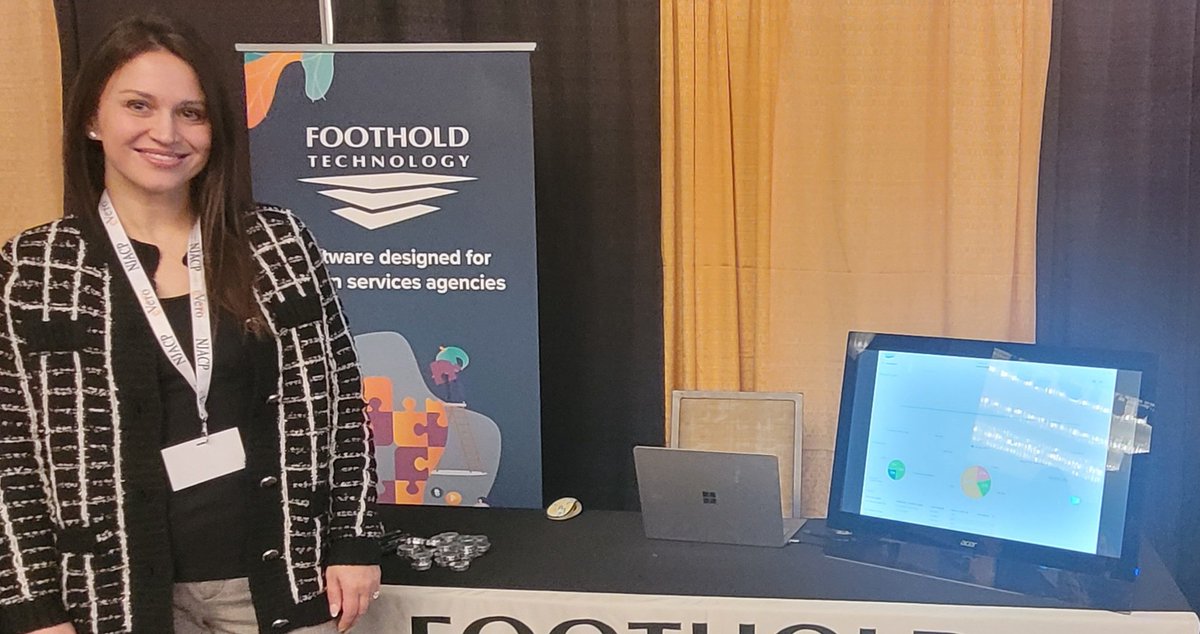 JWard2022's tweet photo. So excited to be at #NJACP2024 representing @footholdtech https://t.co/qdGV9vGC2J