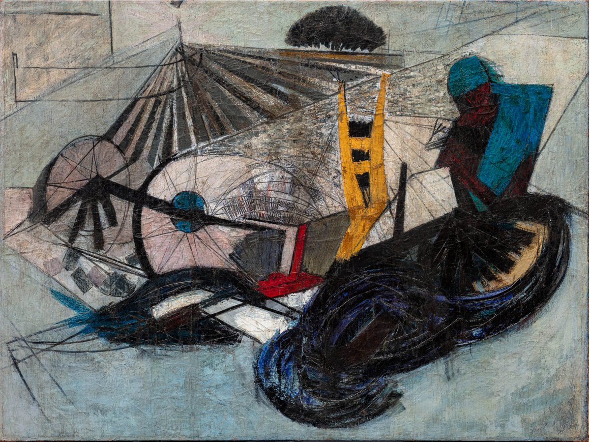 "Torino anni '50. La grande stagione dell'#Informale" dal 27/03 all'01/09 al <a href="/museoAccorsi/">Museo Accorsi-Ometto</a>:  in mostra,  la drammatica energia di pittori italiani e stranieri che hanno reso Torino un cuore pulsante  del '900 internazionale. Info: shorturl.at/ipLZ7 #piemontedavivere