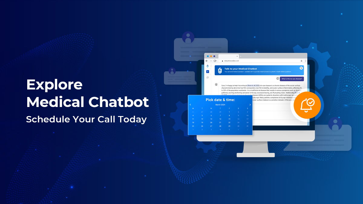 JohnSnowLabs's tweet photo. If you are interested in learning more about our #MedicalChatbot and how it can benefit you, please schedule a call with our experts
They will be happy to answer your questions and guide you through the process of getting started. You can book a demo here: https://t.co/FDTBsX6BXk https://t.co/gXJkWmlD5M