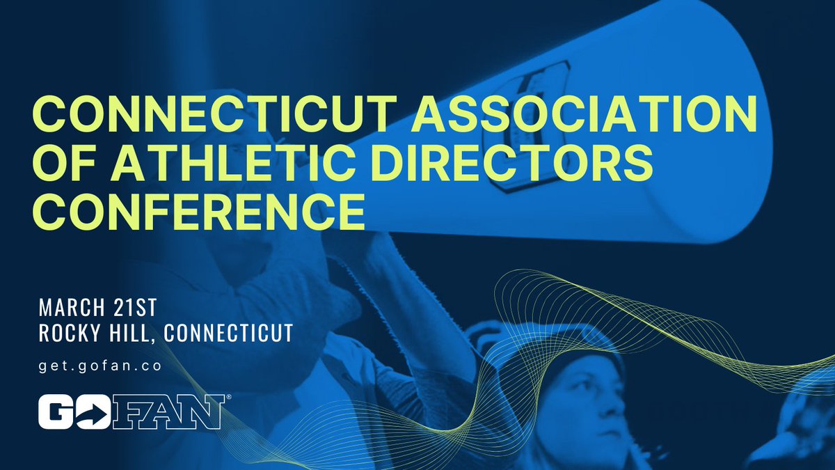 We look forward to connecting with the great athletic leaders of Connecticut at the CAAD Conference! Stop by our booth to see how GoFan elevates athletic programs nationwide with ticketing, fundraising, concessions, and more. #highschoolsports Learn more: hubs.li/Q02pSndJ0