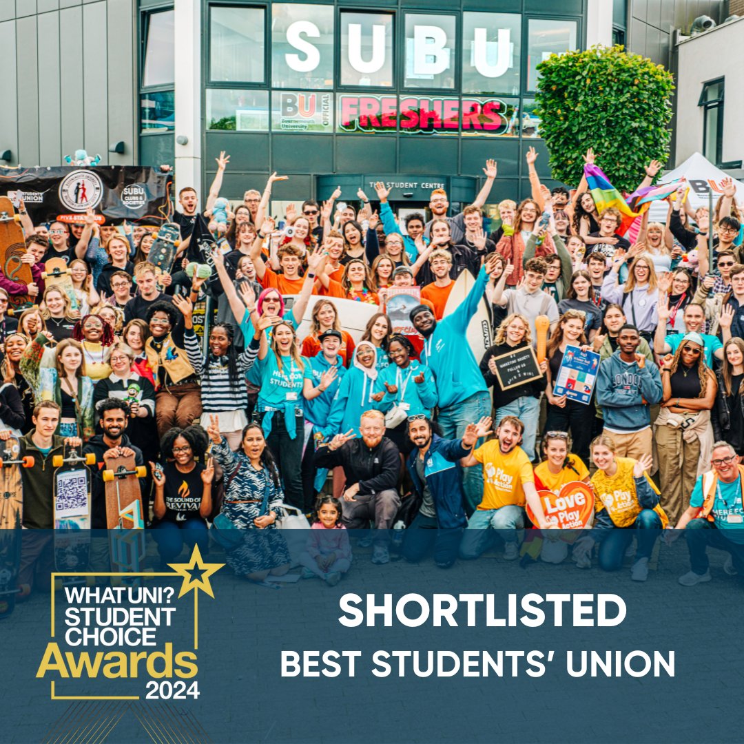 📣 We are really pleased to announce that we have been shortlisted for the WhatUni Student Choice Awards! 📣 A huge thank you to those of you who have taken the time to leave us a review on the @whatuni website 💙