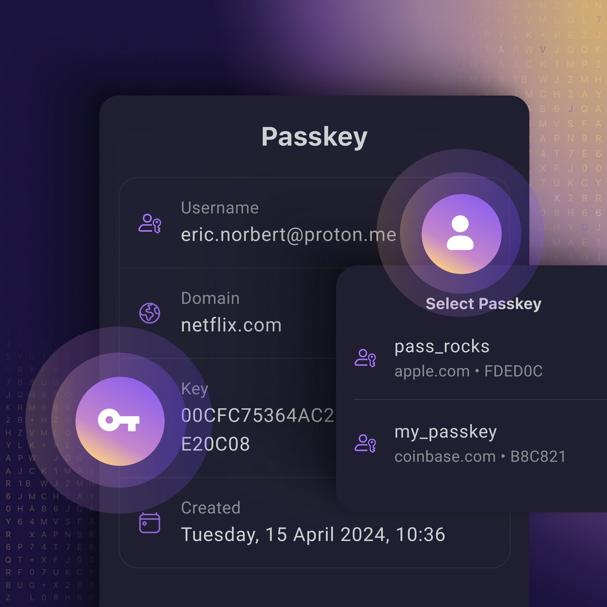 Proton_Pass's tweet image. By popular request, #ProtonPass now supports #passkeys — on all devices, for everyone.

Passkeys provide a secure and convenient alternative to passwords. 

✨ Save, store and edit passkeys in @Proton_Pass: proton.me/blog/proton-pa…