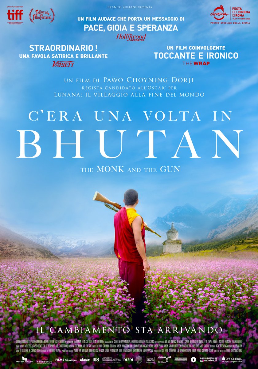 C'era una volta in Bhutan, il nuovo film di Pawo Choyning Dorji, regista Candidato all'Oscar per #Lunana. Dal 1° maggio al cinema.
#Bhutan #Film #Cinema #Poster #monaco #lama