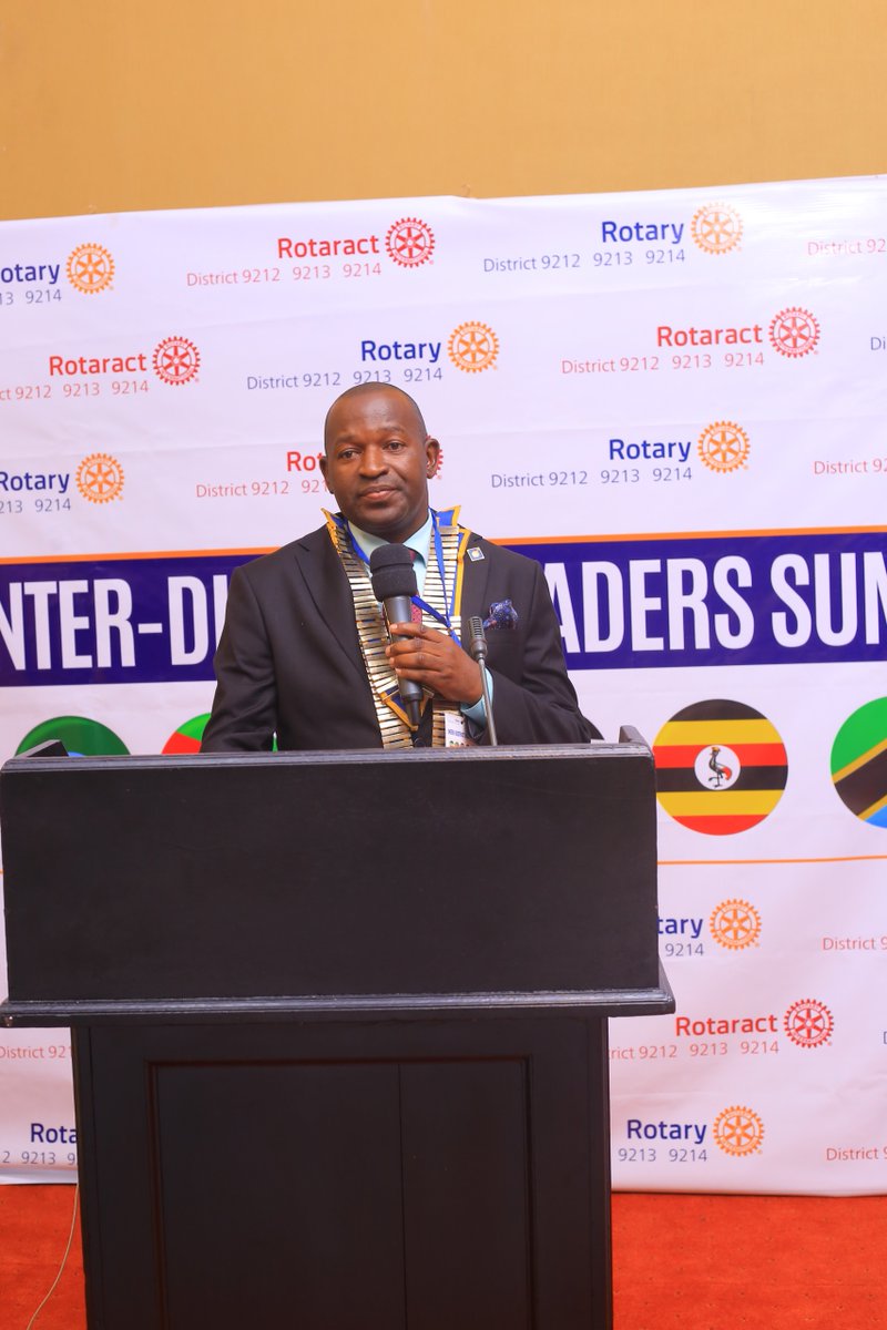 rotaryd9213's tweet photo. District Governor Ssemwanga Francisco from Rotary District 9214, giving his remarks as we close the Rotary Inter-District Leaders Summit.

#RotaryleadersSummit24 | #RotarySummitUG https://t.co/TnFKm8L7Fn