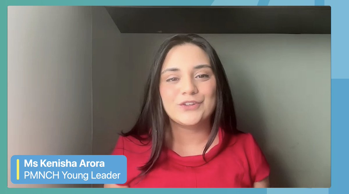 "We need to make sure that someone's zip code or income doesn't dictate their quality of health. This gap of equity not only divides our health systems, our societies as well" <a href="/KenishaArora/">Kenisha Arora</a> <a href="/PMNCH/">PMNCH</a> called for investments in gender-responsive health systems in her closing remarks.