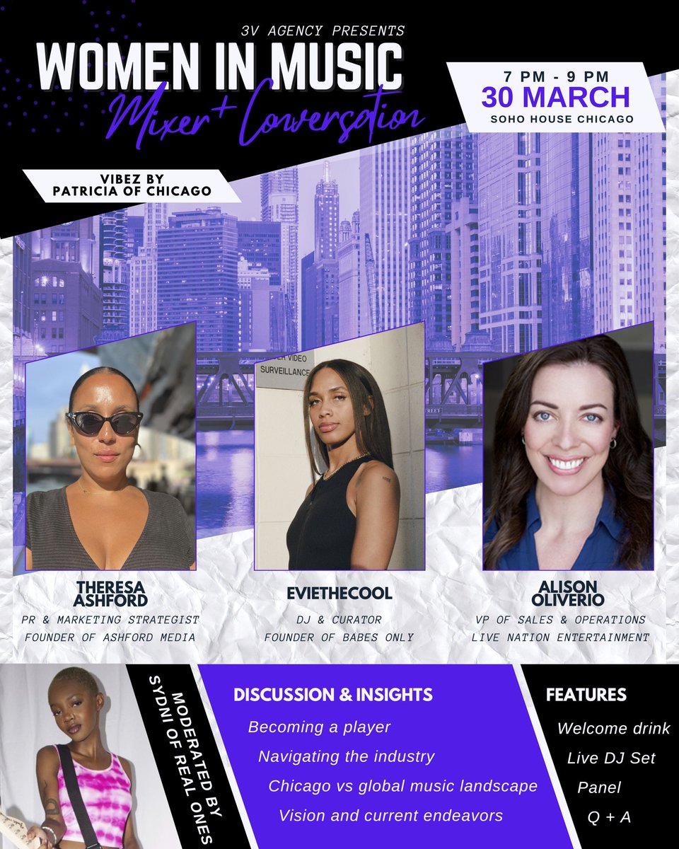 just announced 🤍🌱✨

see yall next week Chicago 🌸
dm for guestlist