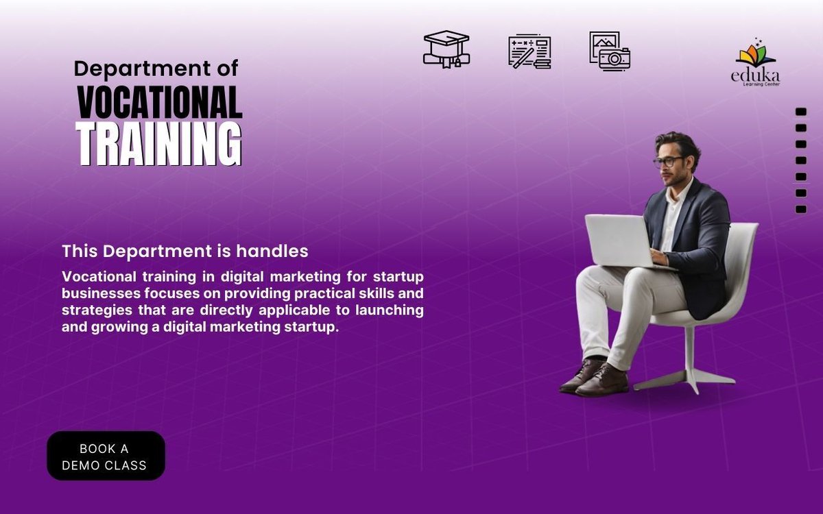 drdhruva's tweet photo. "🚀 Admission Alert! 🚀
Kickstart your career with our Vocational Training Programs! Admission Open Now! Limited Seats Available.
🔹 Courses: DIGITAL MARKETING
🔹 Benefits: Hands-on training, Industry-relevant skills, Job placement assistance
🔹 Duration: 6 Months 
🔹 Location: O https://t.co/1pRXZaxlZh