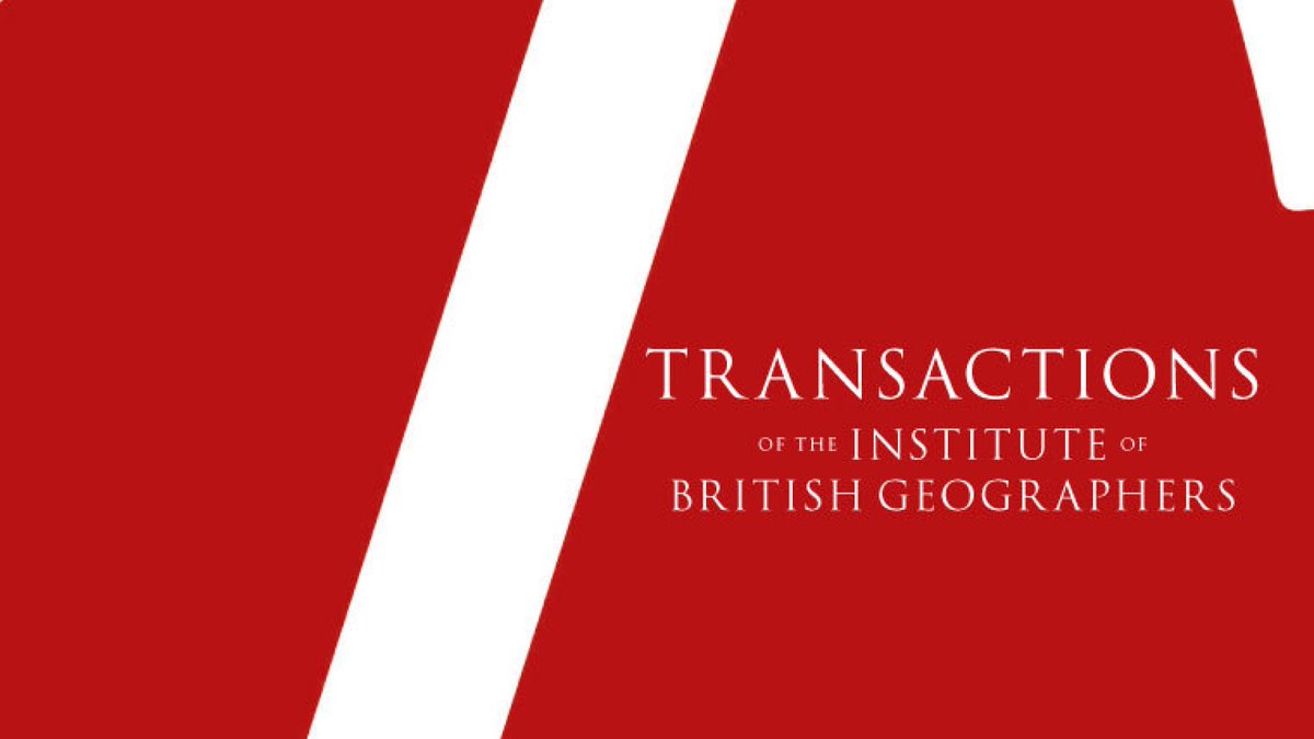 We are delighted to announce the appointment of four new members to the Transactions Editorial Board:

Dr Joe Gerlach, @GeogBristol 
Dr Jessa Loomis, @NCL_Geography 
Dr Nina Morris, @GeosciencesEd 
Dr Junxi Qian, @HKUgeography 

Welcome to the #TIBG team! @RGS_IBG