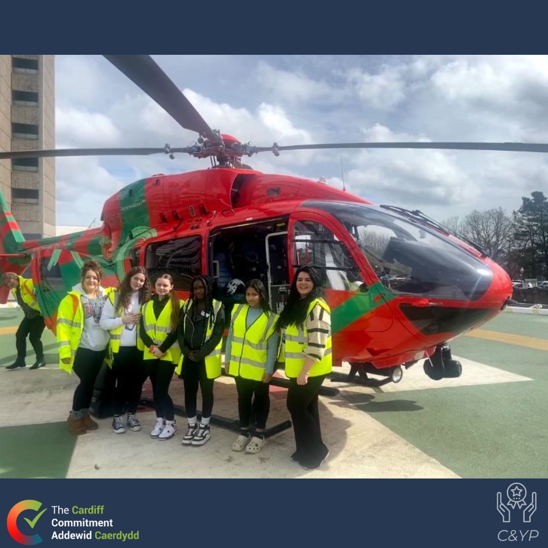 Eastern High students were given the great opportunity to visit the University Hospital to learn about the vast amount of job roles needed to help run the hospital🏥 We would like to thank @CAVUHB for hosting them🙏