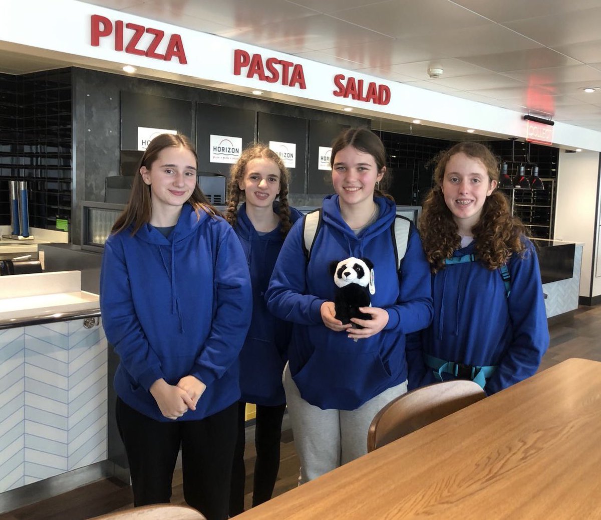 Howard_news's tweet photo. After a brief delay this morning, our students are now on the ferry, embarking on their adventurous school trip to Germanyπ’. As they sail towards Dunkirk, the anticipation builds for the incredible experiences that await. #SchoolTrip #Opportunity #AdventureBegins #GermanyBound https://t.co/NbZMvLqMmm