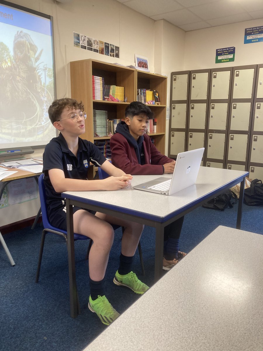 Year 8 performing some persuasive radio advertisements in English, complete with a barking dog! 
#SGSEnglish #SGSSenior #SGSDifference