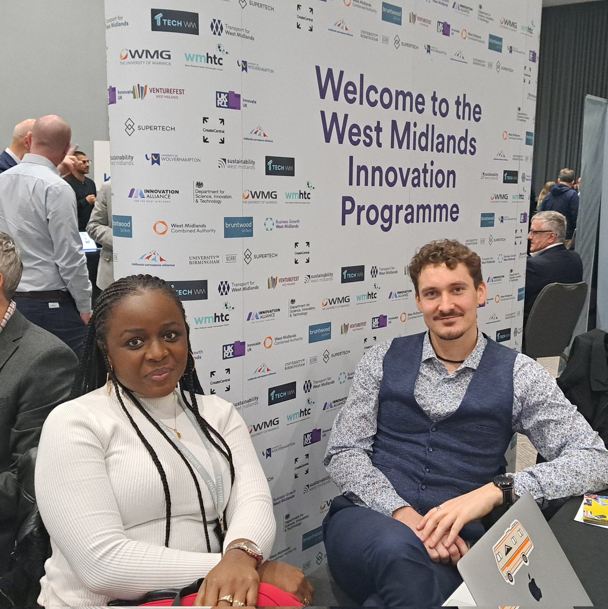 InnovationWM's tweet photo. So great to be back at #VenturefestWM and network with familiar faces and new!

It's been excellent catching up with businesses working with the Innovation Accelerators and their development 🎉

#WMIA #WMInnovation #WMPlanforGrowth https://t.co/2NyZjeBdW4