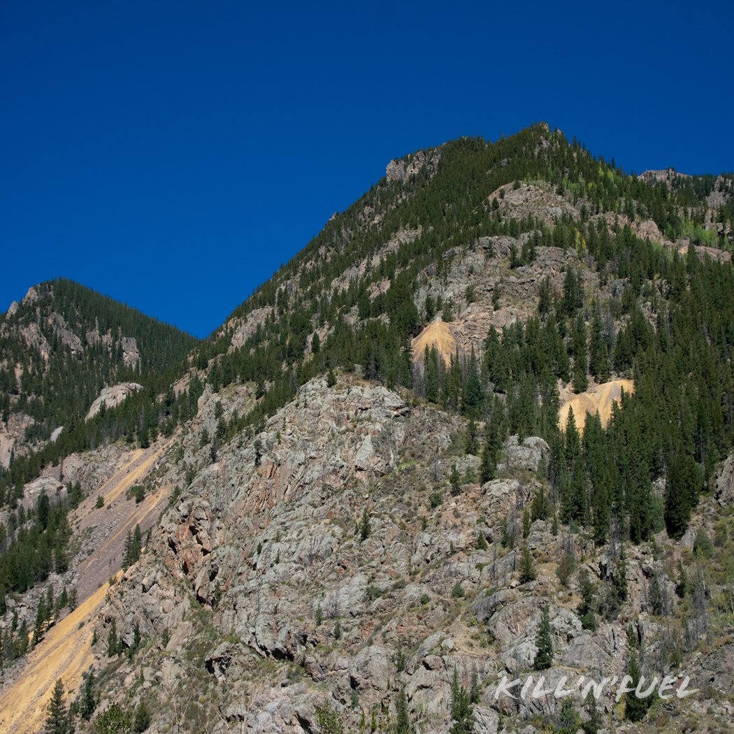 A great mass.

#outside #nature #trees #evergreens #Colorado #bedrock #mountain #steep #tall #big #naturalbeauty #massive #rocky #towering #upland