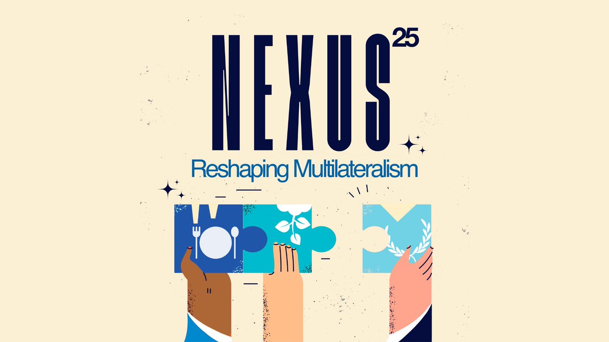 Introducing 'Reshaping Multilateralism,' a new podcast at the nexus of climate change, security, and migration from the #Nexus25 team! Check out the trailer episode featuring @ErinSikorsky, Michael Werz & @NathalieTocci 🎧👉 nexus25.org/multimedia @cntrclimsec @storielibere