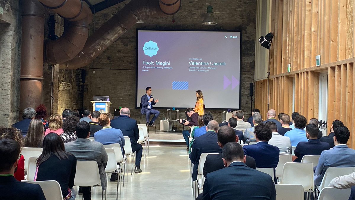 Grazie a tutti gli ospiti che hanno partecipato al nostro evento Manufacturing Stories al📍<a href="/Rei_innova/">Tecnopolo Reggio Emilia</a>

#DigitalTransformation #manufacturing #AI #UserExperience #GenAI <a href="/Atlantic_Techn/">Atlantic Technologies</a> <a href="/EngineeringSpa/">ENGINEERING GROUP</a>