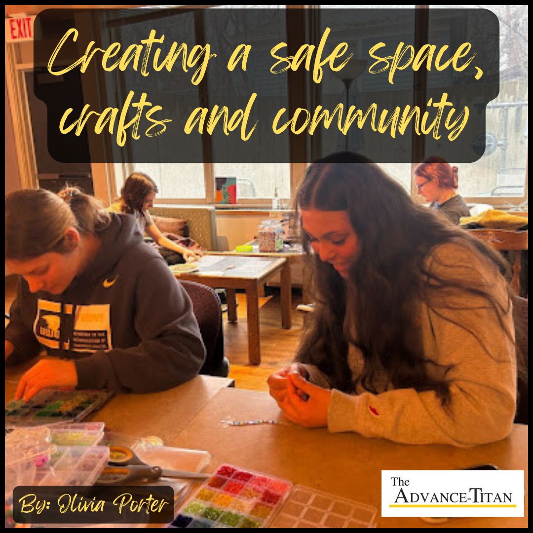 In the midst of Women’s History Month, one of the goals of the Women’s Center is to bring community to UW Oshkosh. They hold an event called Crafts, Coffee and Community biweekly on Saturdays from 2 – 4 p.m. advancetitan.com Story and photo by: Olivia Porter