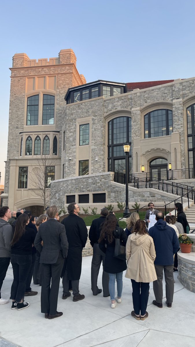 AIAdcEAC's tweet image. In partnership with the Building Enclosure Council, DC, we attended a grand tour of Catholic University&apos;s Garvey Hall &amp;amp; Conway School of Nursing. The tour featured architects, envelope consultants, and contractors from the projects who walked the group through the buildings.