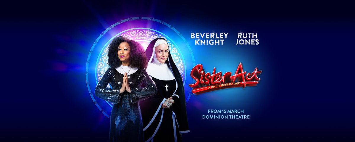 We're sending our love to Clive Rowe as Eddie, Set and Costume Designer @MorganLarge and Casting Director @StuartBCasting for the Press Night of #SisterAct tonight at the @DominionTheatre.