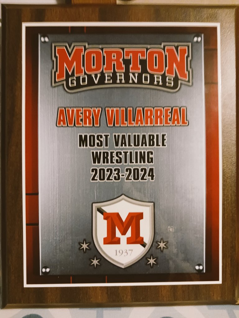 Proud of my Son and all his accomplishments this year Wrestling.  Senior year Most Valuable Wrestler!