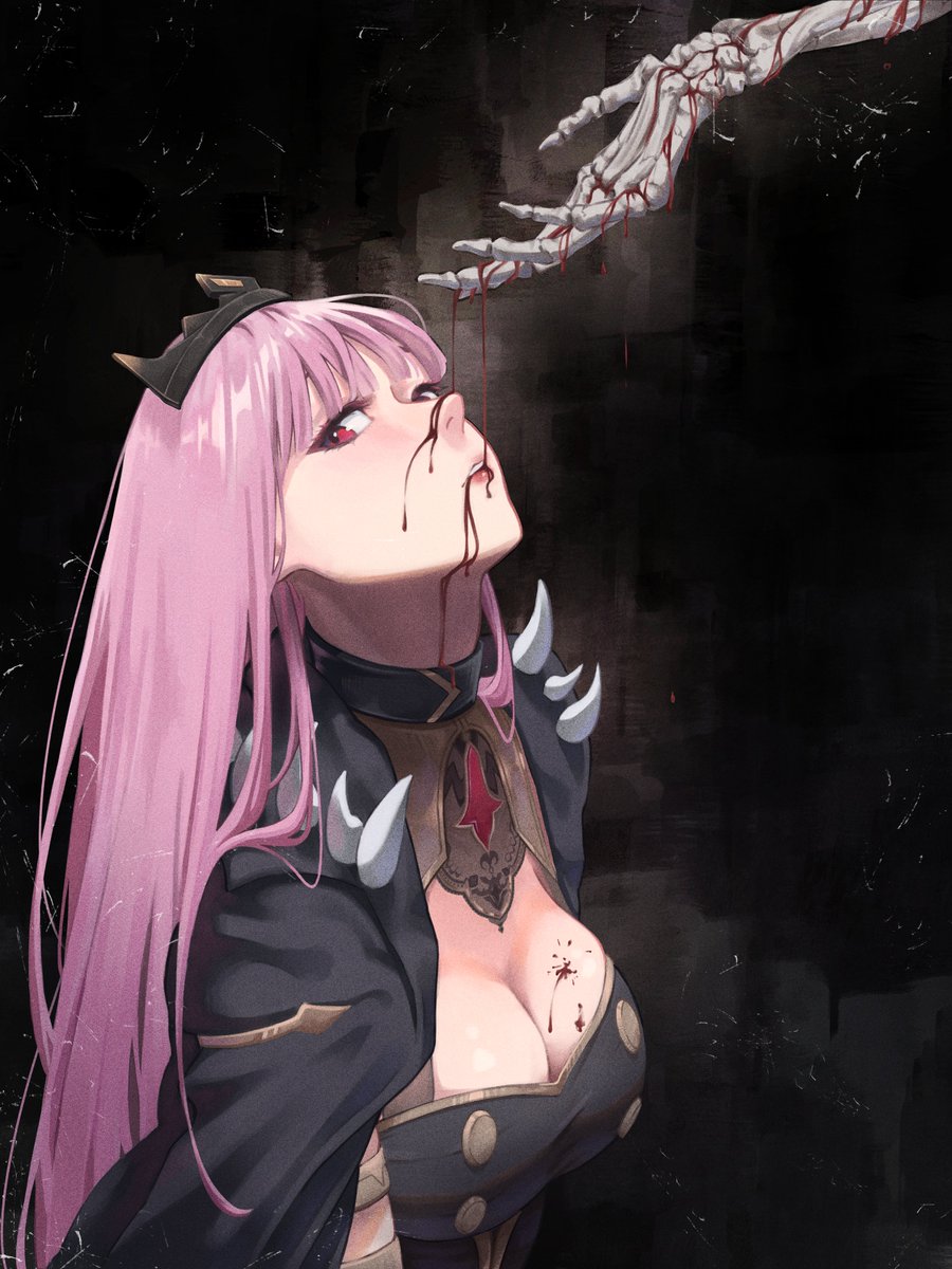 samukzz_'s tweet image. 💀🍷

#callillust #カリイラスト #hololive