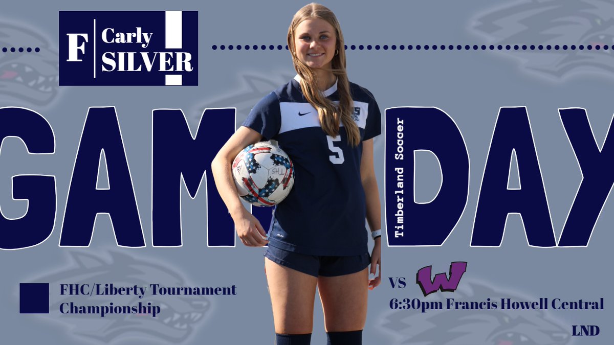 THS_JV_Soccer's tweet photo. ⚽️Championship Game Day!🏆JV Lady Wolves battle the Fort Zumwalt West Jaguars in the finals of the FHC/Liberty Tournament.  Let's get out and bring the noise! LND
🆚FZW 
⏲️6:30pm
📍Francis Howell Central
👉Adults $3/Students $1 https://t.co/mCkhOBsFJU