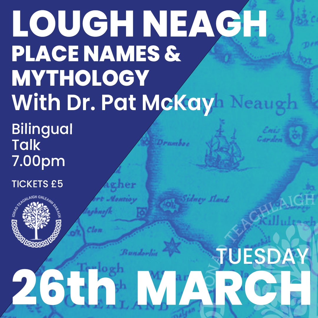 Fógra!📢Dr.Pat McKay is an expert on Lough Neagh place names & mythology and he'll be here on Tuesday to give a talk on this fascinating subject! This is a bilingual talk in English and Irish. Everybody welcome😀@AntrimGuardian @loughneaghpart @CrumlinIPS @CrumlinIC