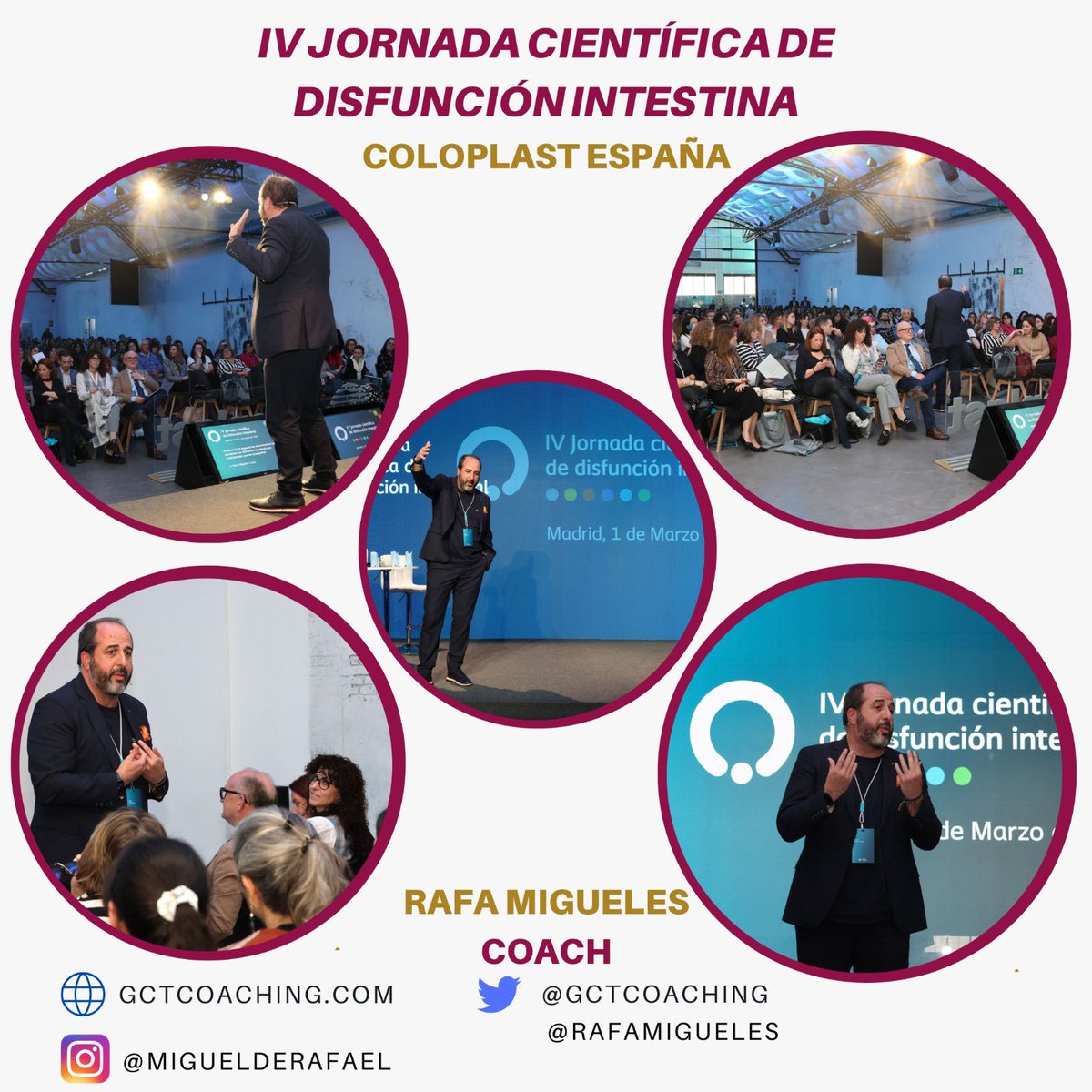 😁 Agradecido y honrado por poder compartir tantas emociones con todos los asistentes a la IV Jornada científica de disfunción intestinal de <a href="/ColoplastCC/">Coloplast Incontinencia España</a> celebrada el pasado 1 de marzo en Madrid.

#coach #coaching