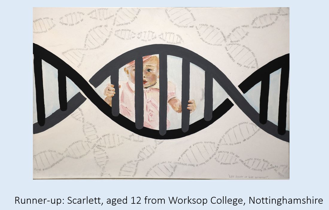 Centre for Personalised Medicine, Oxford (+ bsky) (@cpmoxford) on Twitter photo This week we’re celebrating the fantastic runner-up from our 2023-24 schools art competition which explored the theme of measurements in health and disease.
Scarlett from <a href="/worksopcollege/">Worksop College</a> sent in this thought-provoking piece of art. This week we’re celebrating the fantastic runner-up from our 2023-24 schools art competition which explored the theme of measurements in health and disease.
Scarlett from <a href="/worksopcollege/">Worksop College</a> sent in this thought-provoking piece of art.